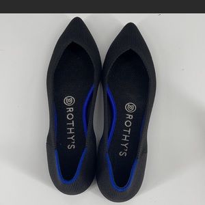 Rothy’s Black “The Point” Flats